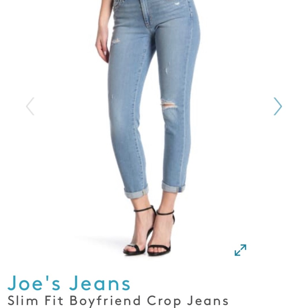 Joe’s Slim Ankle Ripped Jeans